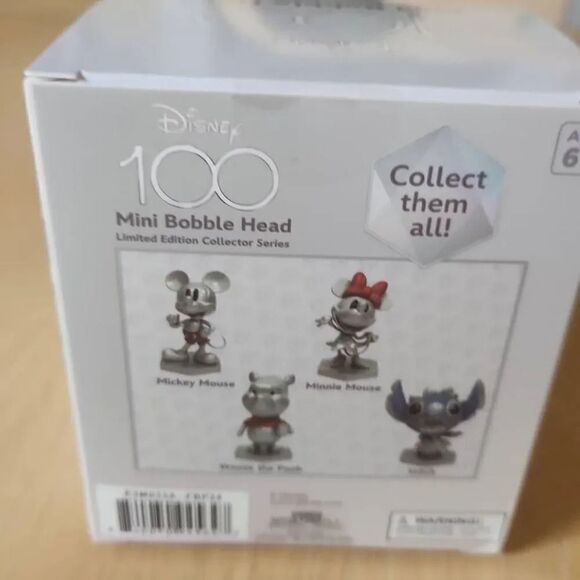Disney 100th anniversary Stitch mini bobble head Limited edition - Picture 3 of 3